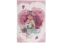 Pergamon Kinderteppich Maui Kids Meerjungfrau Rosa Rechteckig Bild 1