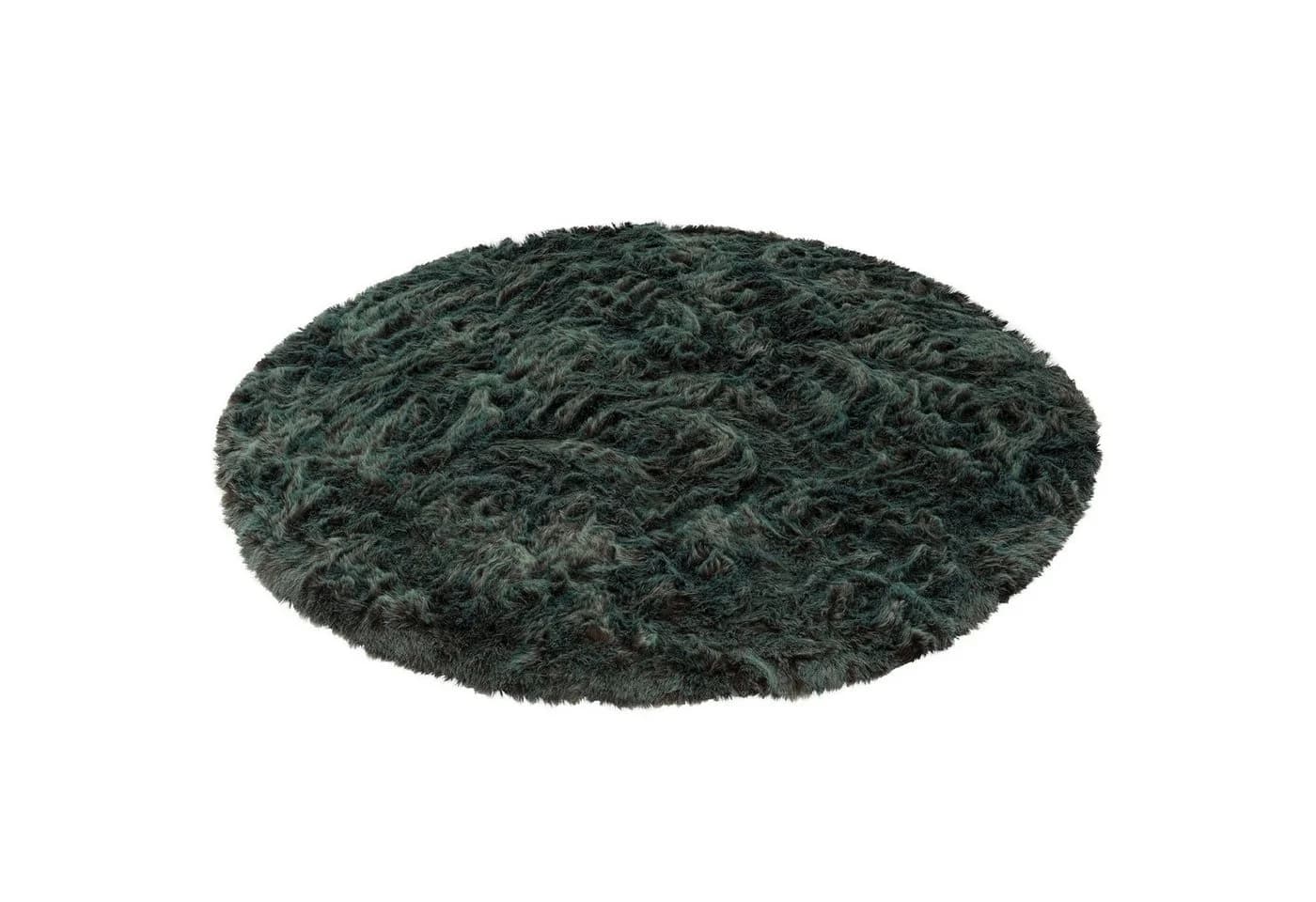 Pergamon Aspen Fellteppich Rund Meliert Super Soft 50mm - Bild 5