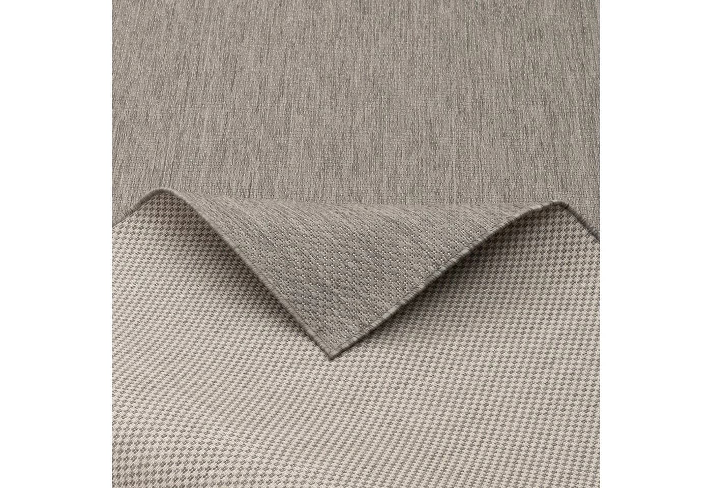Pergamon Outdoorteppich Valencia Mix Grau Flachgewebe - Bild 5