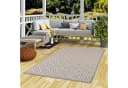 Pergamon Outdoorteppich Valencia Grau Fliesenoptik Kunstfaser Bild 2