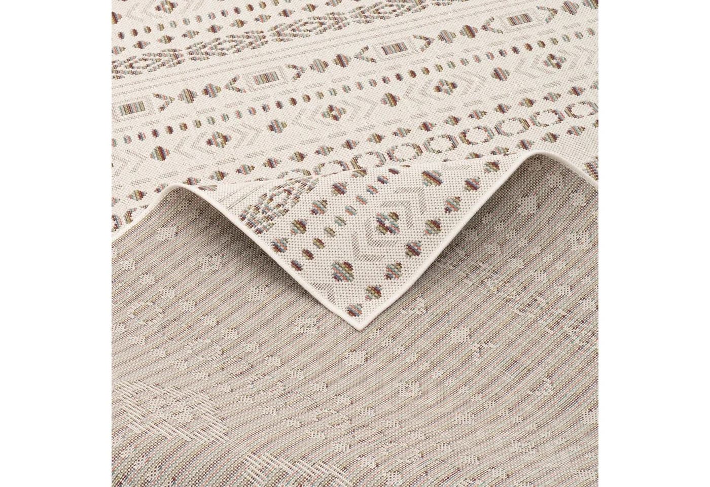 Pergamon Outdoorteppich Campus Ethno Beige/Bunt - Bild 5