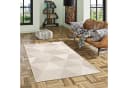 Pergamon Outdoorteppich Flachgewebe Campus Rauten Beige Sisaloptik Bild 1