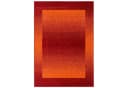 Pergamon Designteppich Samba Modern Bordüre Terrakotta Bild 1