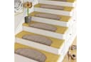 Pergamon Stufenmatte Bentzon Flachgewebe 15er-Set Halbrund Braun Bild 2
