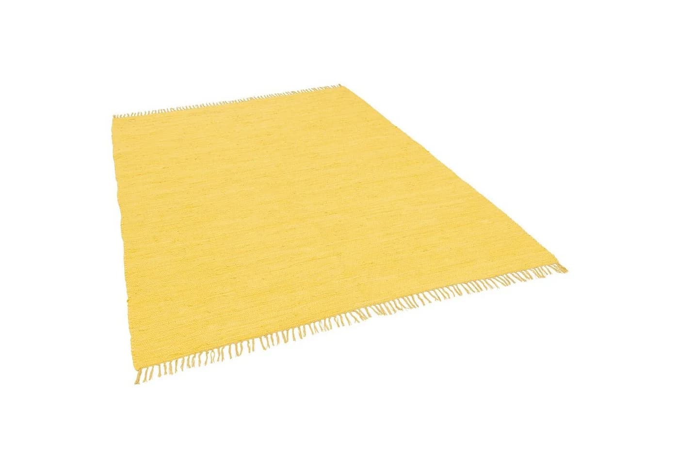 Pergamon Designteppich Jolly Cotton Gelb Baumwolle - Bild 5