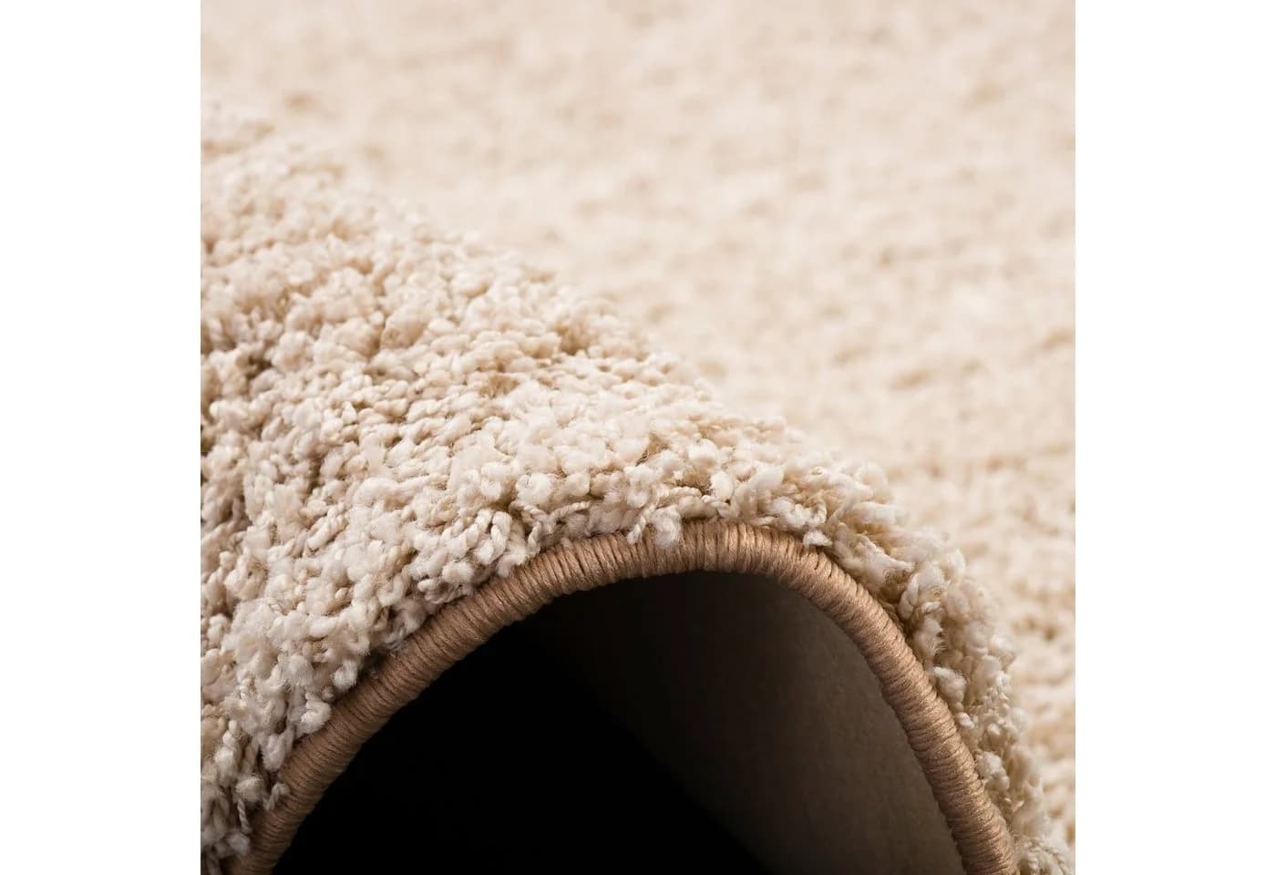 Snapstyle Milano Hochflor-Teppich Beige Luxus Langflor Läufer - Bild 3
