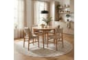 Snapstyle Outdoorteppich Oslo Rund Creme Kunstfaser Bild 5