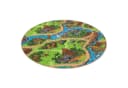 Snapstyle Kinderteppich Dino Welt Straßenlandschaft Grün Bild 5