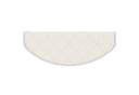 Pergamon Stufenmatte Oslo 15er Set Grau Halbrund Bild 1