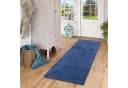 Snapstyle Läufer Hochflor Shaggy Teppich Palace Dunkelblau Bild 2
