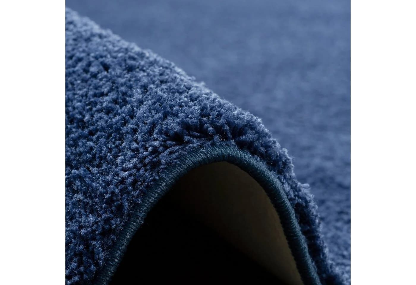 Snapstyle Läufer Hochflor Shaggy Teppich Palace Dunkelblau - Bild 3