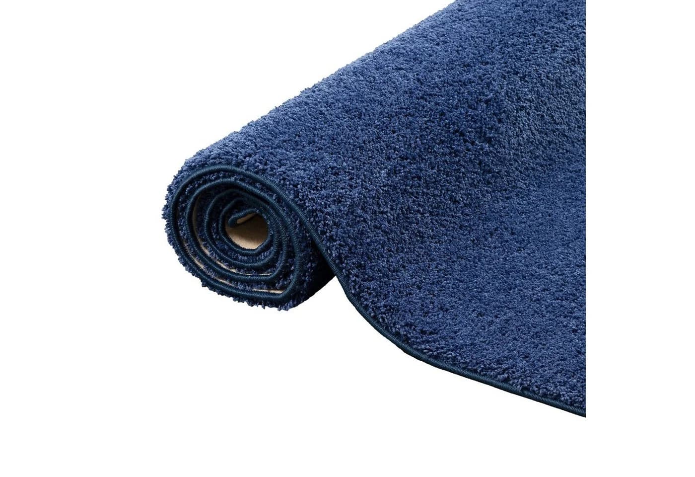 Snapstyle Läufer Hochflor Shaggy Teppich Palace Dunkelblau - Bild 4