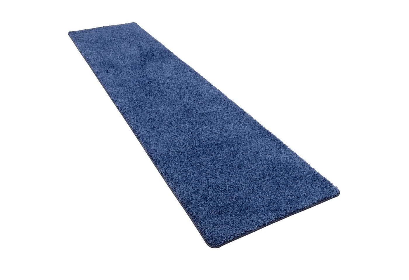 Snapstyle Läufer Hochflor Shaggy Teppich Palace Dunkelblau - Bild 5