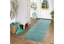 Snapstyle Läufer Hochflor Shaggy Läufer Teppich Palace Mintgrün Bild 2