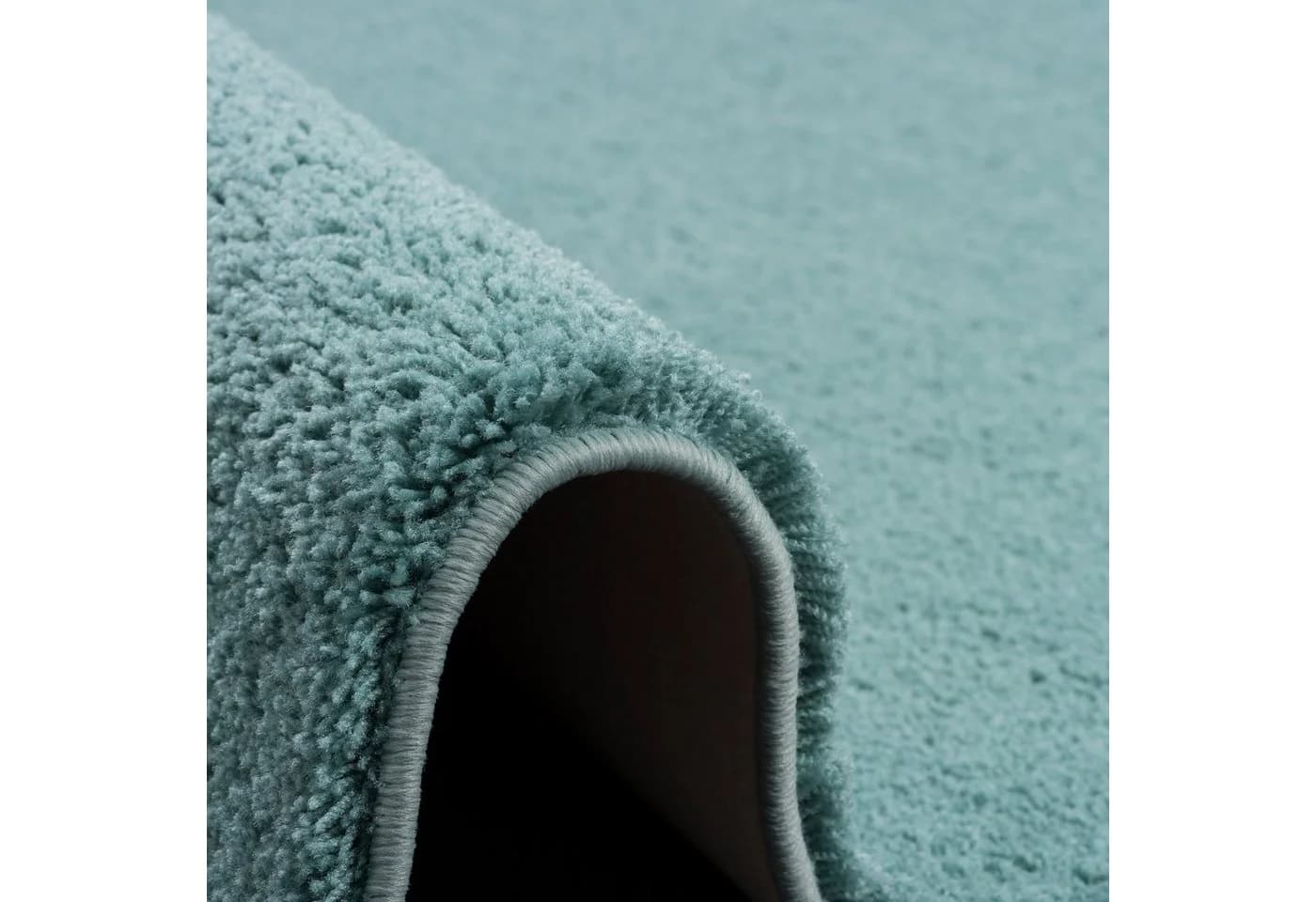Snapstyle Läufer Hochflor Shaggy Läufer Teppich Palace Mintgrün - Bild 3
