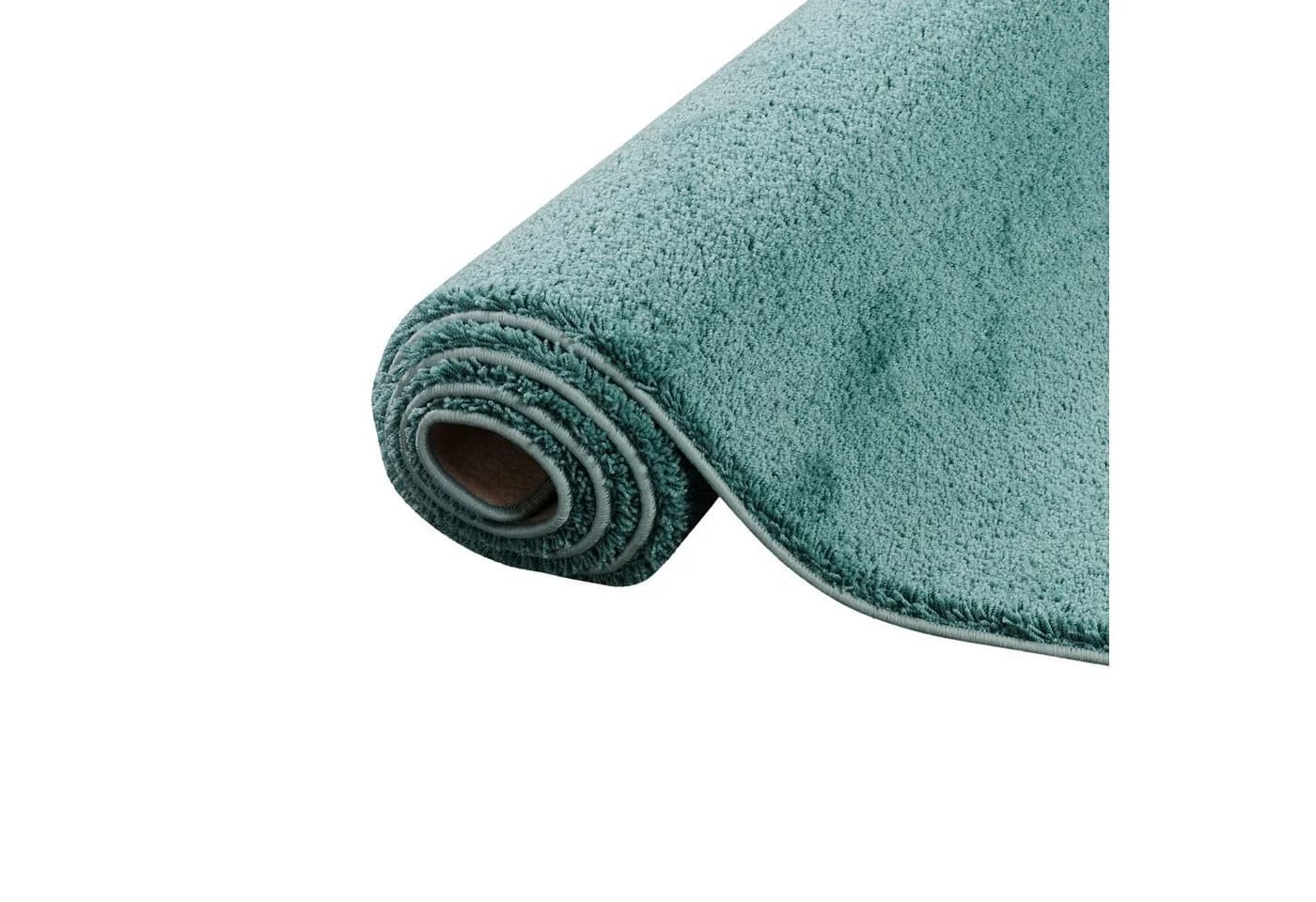 Snapstyle Läufer Hochflor Shaggy Läufer Teppich Palace Mintgrün - Bild 4