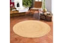 Pergamon Sisalteppich Jute Salsa Natur Rund Bild 2