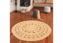 Pergamon Sisalteppich Naturfaser Jute Salsa Trend Rund Bild 2