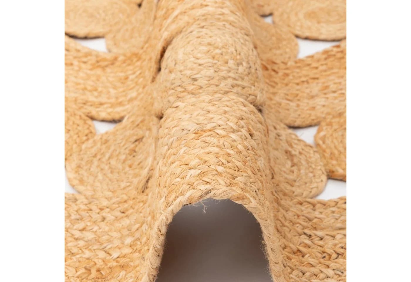Pergamon Sisalteppich Naturfaser Jute Salsa Trend Rund - Bild 3