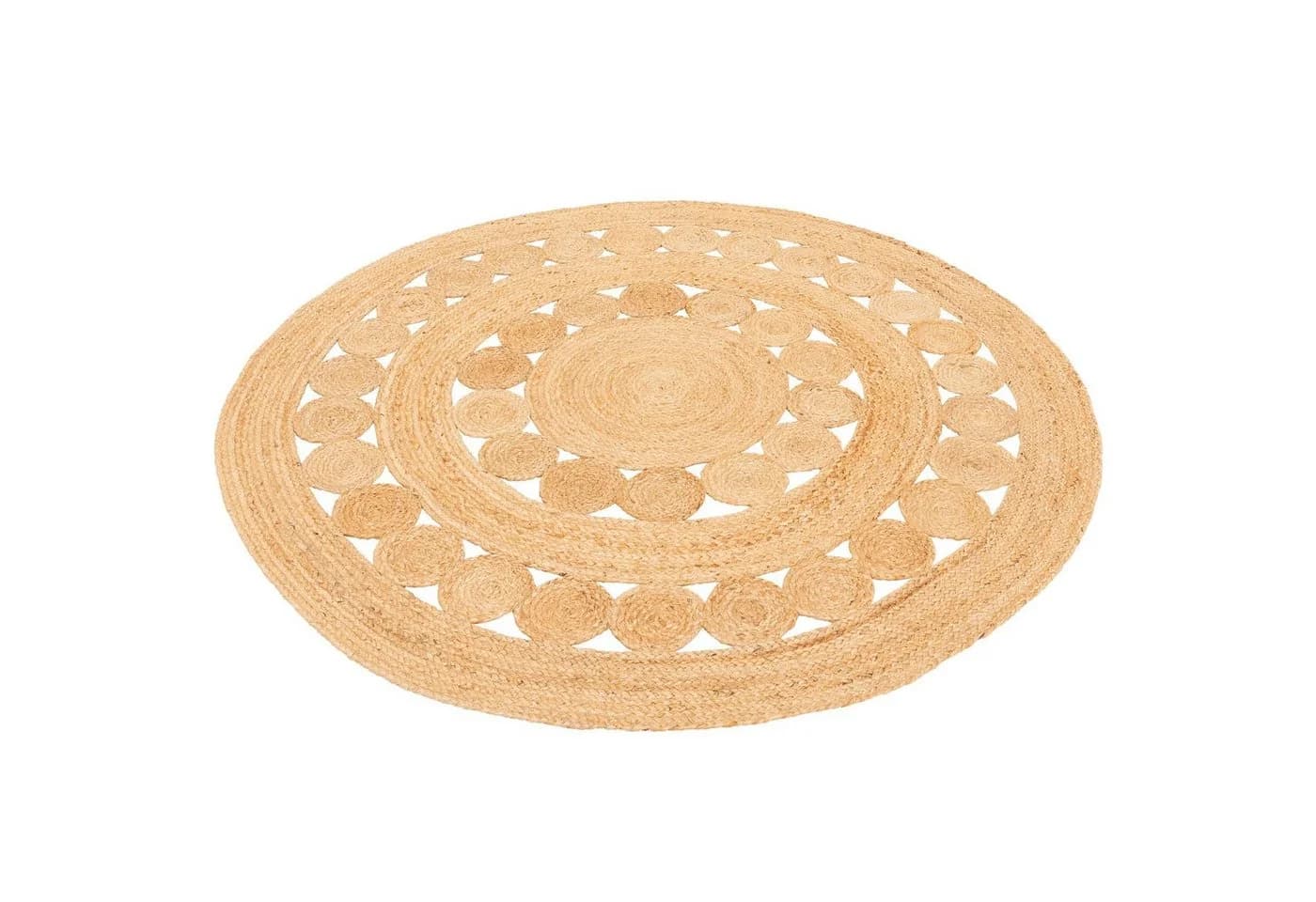 Pergamon Sisalteppich Naturfaser Jute Salsa Trend Rund - Bild 5