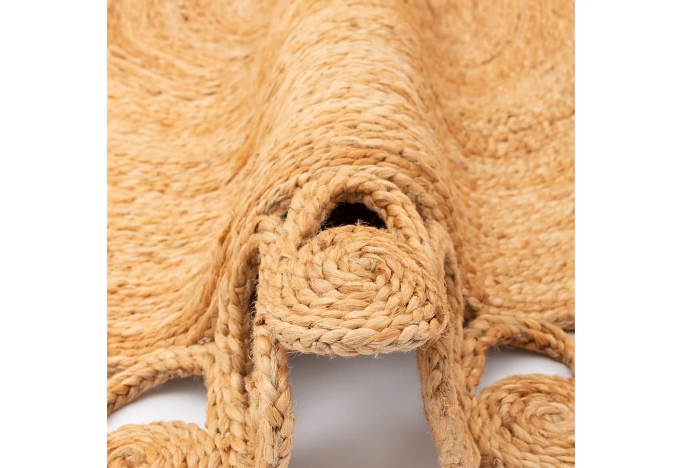 Pergamon Jute Teppich Salsa Natur Boho Rund - Bild 3