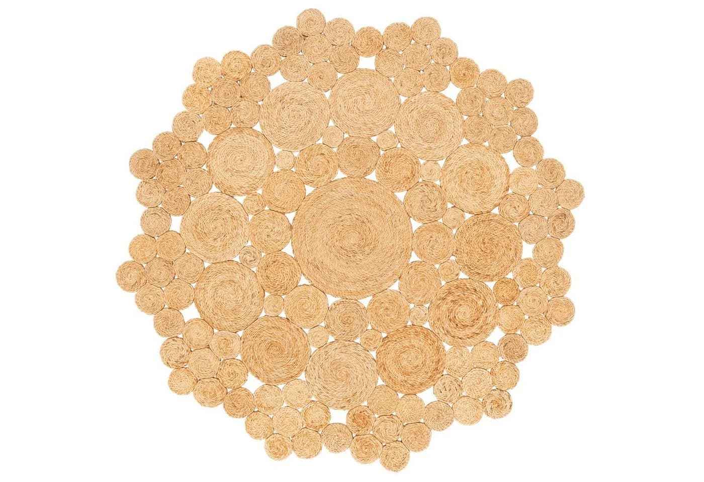 Pergamon Sisalteppich Jute Salsa Natur Circle Rund