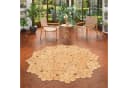 Pergamon Sisalteppich Jute Salsa Natur Circle Rund Bild 2