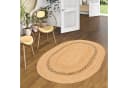 Pergamon Sisalteppich Jute Salsa Modern Beige Oval Bild 2
