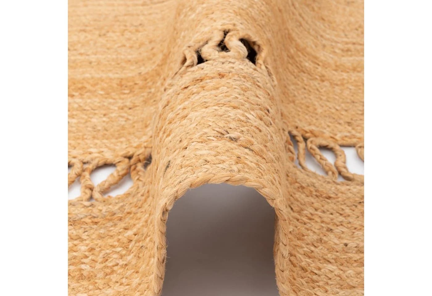 Pergamon Sisalteppich Jute Salsa Modern Beige Oval - Bild 3