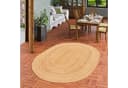 Pergamon Sisalteppich Jute Salsa Natur Uni Oval Bild 2