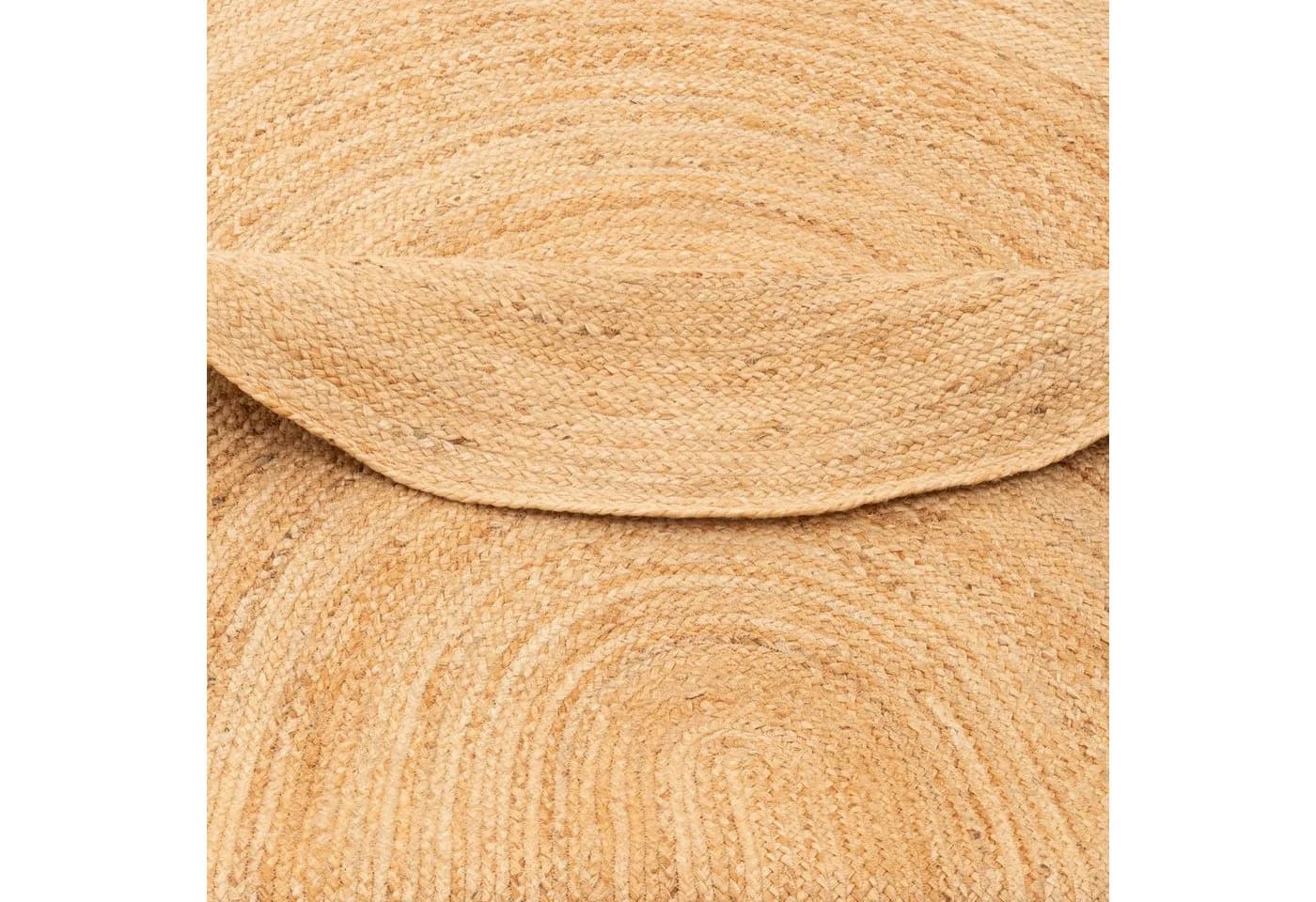 Pergamon Sisalteppich Jute Salsa Natur Uni Oval - Bild 4