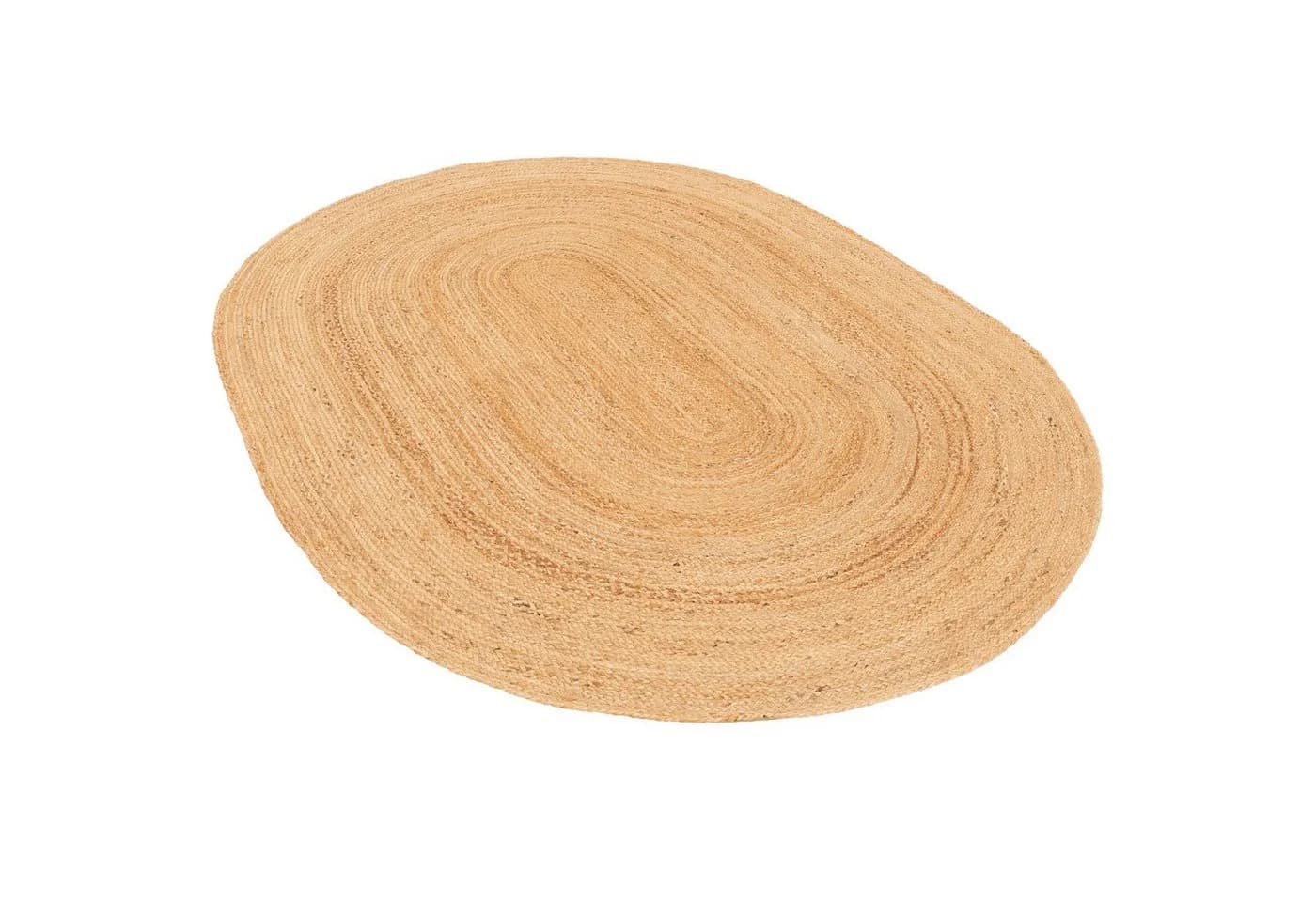 Pergamon Sisalteppich Jute Salsa Natur Uni Oval - Bild 5