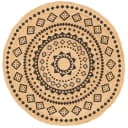 Pergamon Sisalteppich Jute Salsa Ethno Rund Bild 1