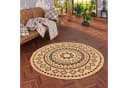 Pergamon Sisalteppich Jute Salsa Ethno Rund Bild 2