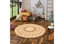 Pergamon Sisalteppich Jute Salsa Modern Rund Beige Bild 2