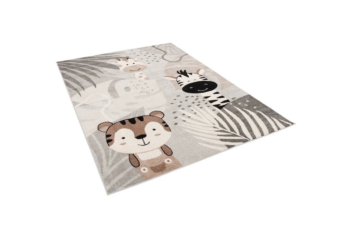 Pergamon Kinderteppich Softstar Kids Safari Friends Rechteckig 11 mm - Bild 5