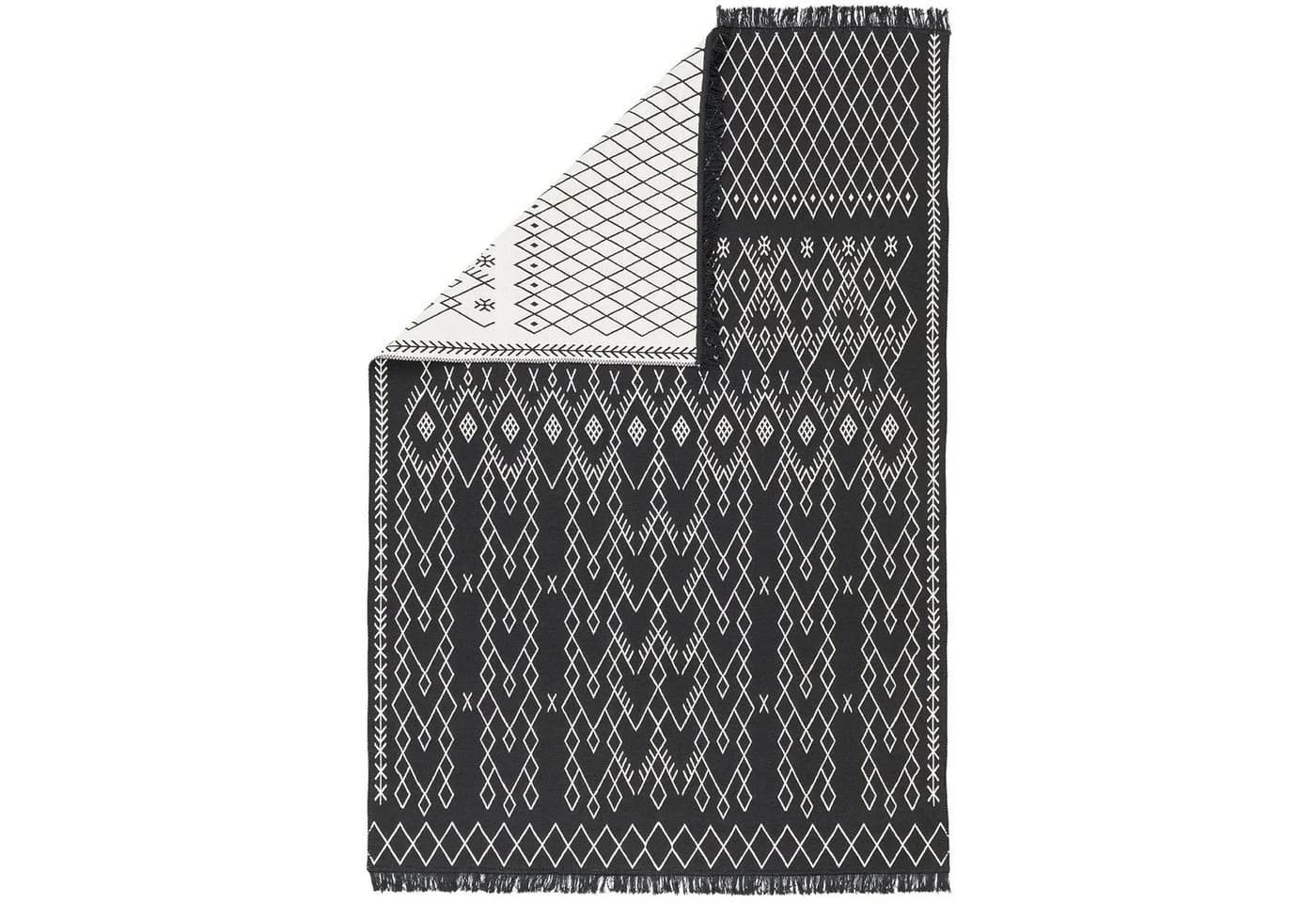 Pergamon Ethno Kelim Teppich Beidseitig, Rechteckig - Bild 3