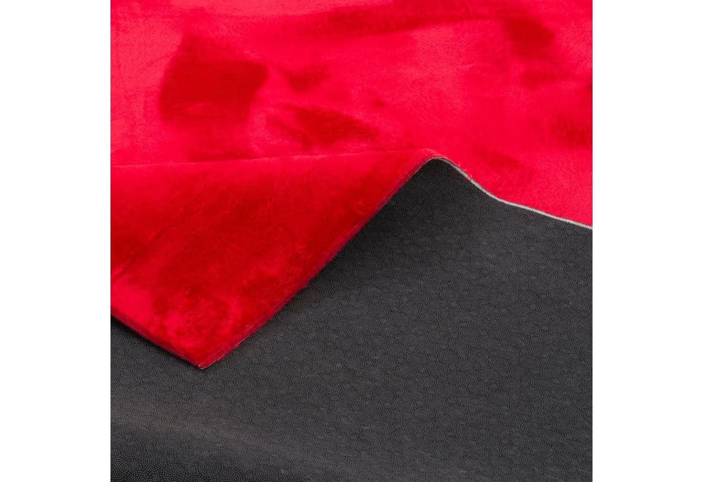 Pergamon Kinderteppich Pearl Kids Super Soft Fellteppich Rot Rechteckig - Bild 4