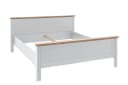 möbelando Bett Jasmin Landhausstil Beige Spanplatte Bild 3
