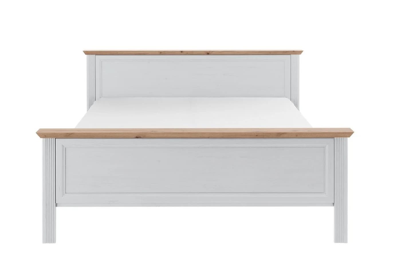 möbelando Bett Jasmin Landhausstil Beige Spanplatte - Bild 4