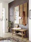 möbelando Wandspiegel Albany Eiche Massivholz Modern Bild 3