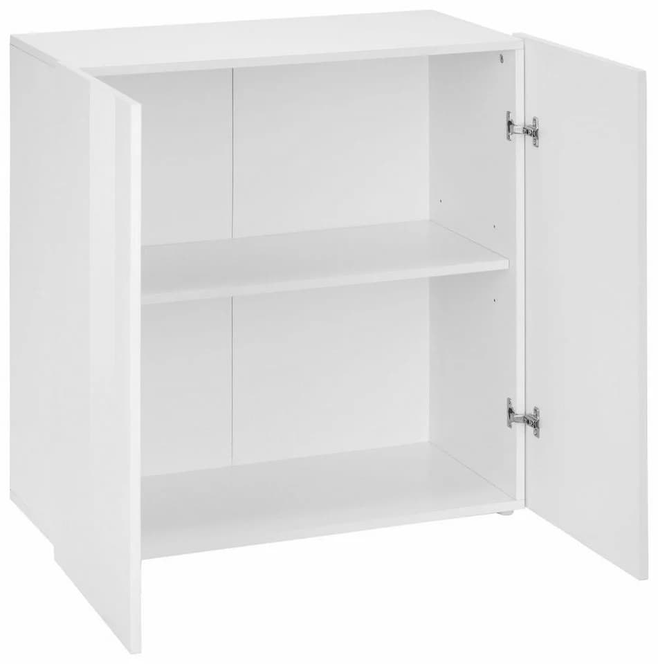 möbelando Kommode Onda Weiß Hochglanz Modern - Bild 3