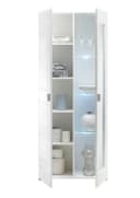 PREISBRECHER Vitrine Ella Weiß Hochglanz Bild 4