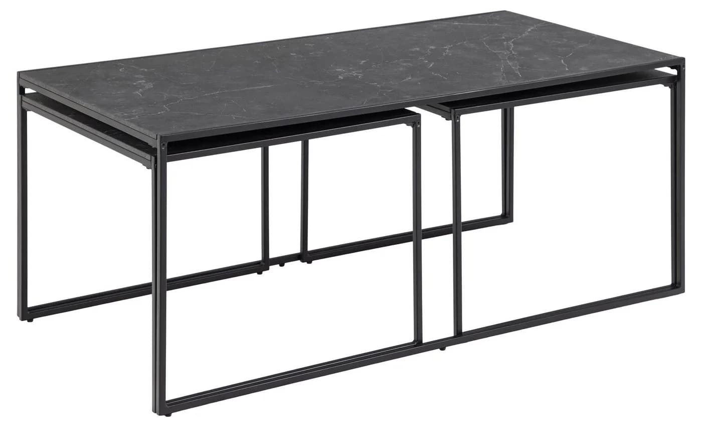 Industrial Satztisch aus MDF mit Melaminbeschichtung - Bild 3