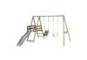 OutdoorToys Schaukelkombination Pfau Altrosa mit Rutsche & Babyschaukel Bild 2