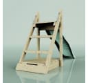 OutdoorToys Rutsche Leopard Grün Holz Bild 3