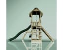 OutdoorToys Spielturm Roskilde Dunkelgrün mit Rutsche & Kletterwand Bild 4
