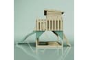 OutdoorToys Spielturm Tjorven Holz Mintgrün mit Schaukel & Rutsche Bild 4