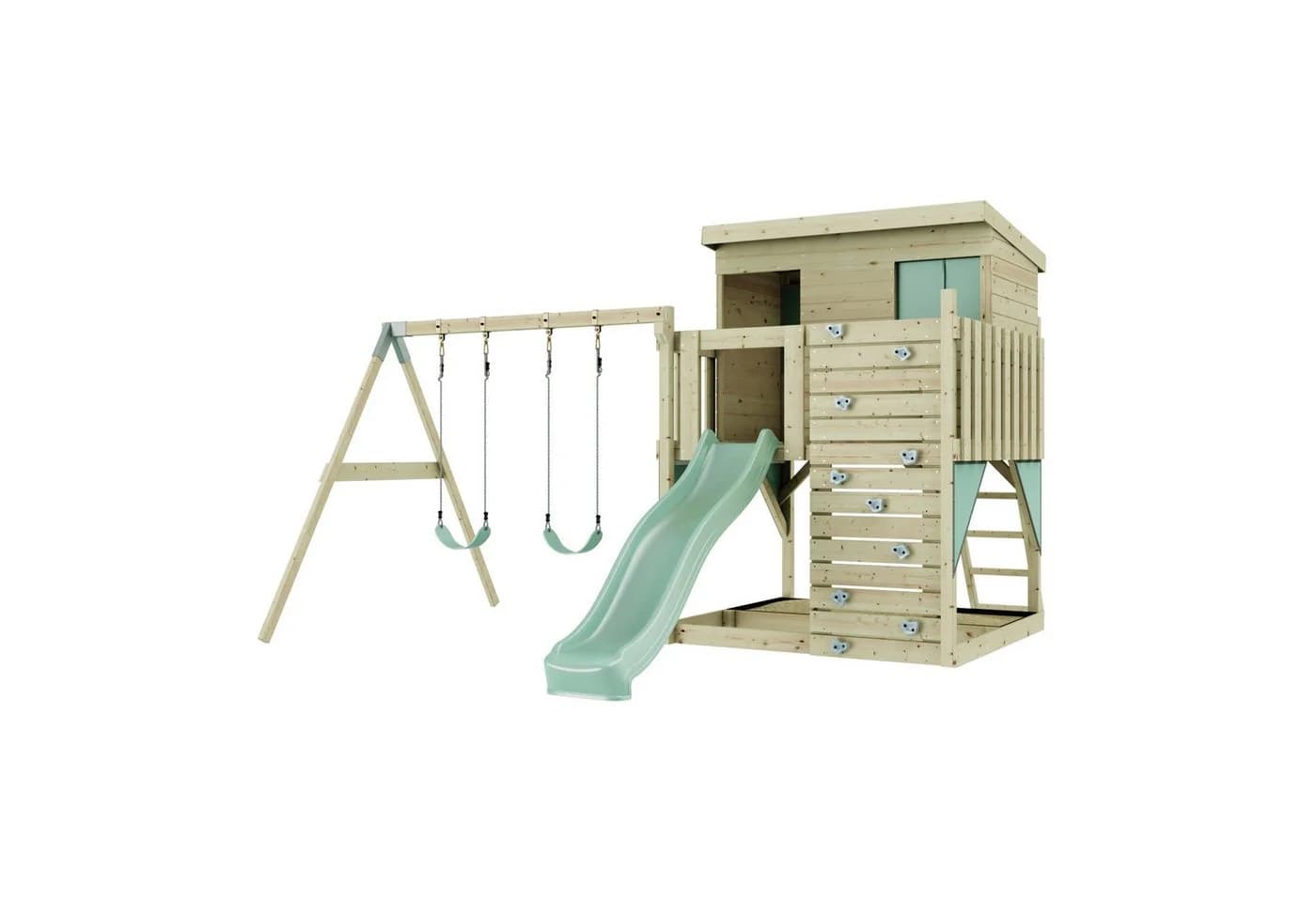 OutdoorToys Spielturm Mintgrün - Bild 2