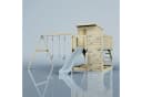 OutdoorToys Spielturm Björn Holz Eisblau mit Schaukel & Rutsche Bild 1